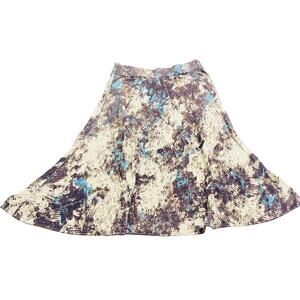 Zozo Sweater Knit A-Line/Circle Midi Skirt, Large